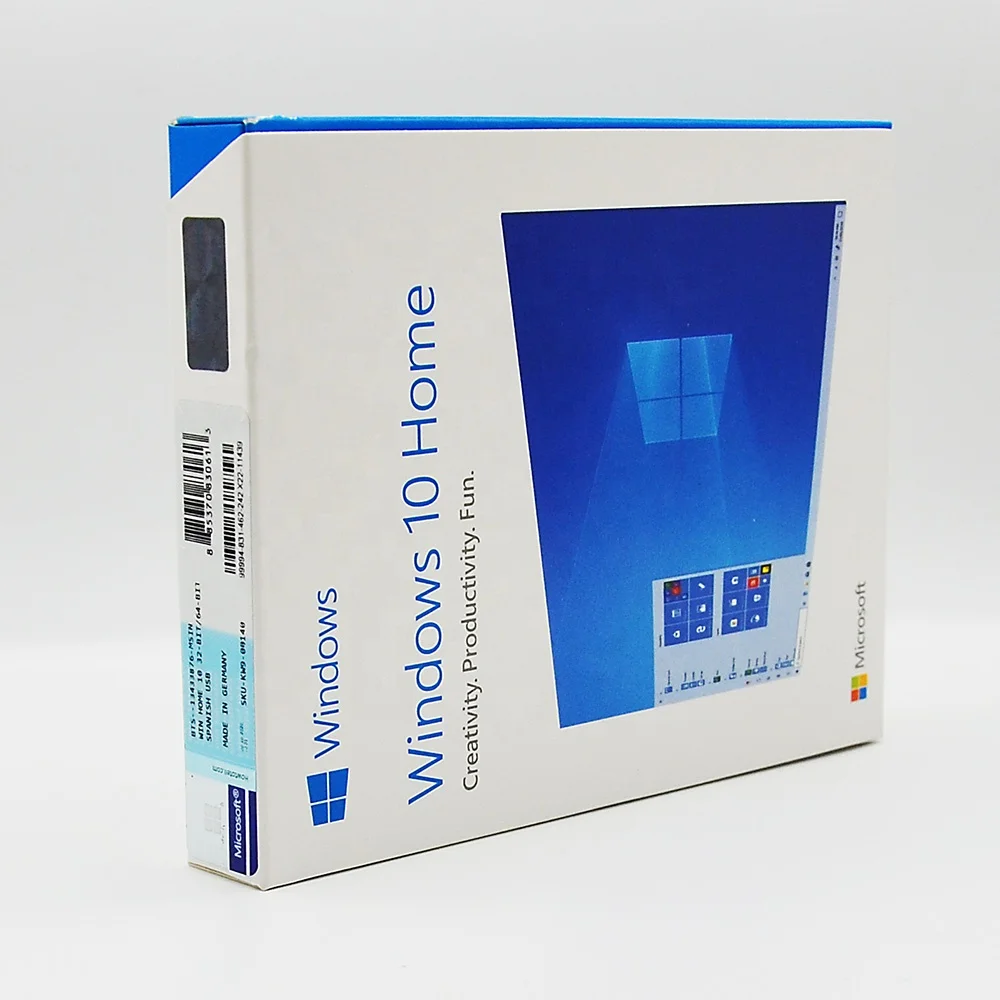
Microsoft Windows 10 home 64 bits Retail Box Package 3.0 USB flash drive Windows10 home 