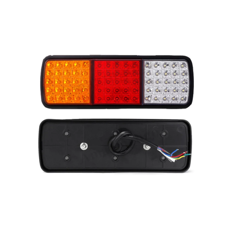 police truck lights dump truck led tail light 4 holes truck tail light