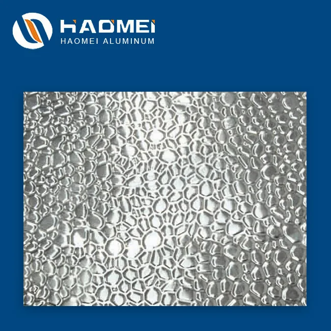 Stucco Embossed Aluminum Sheet 1050 3003-H154 Freezer