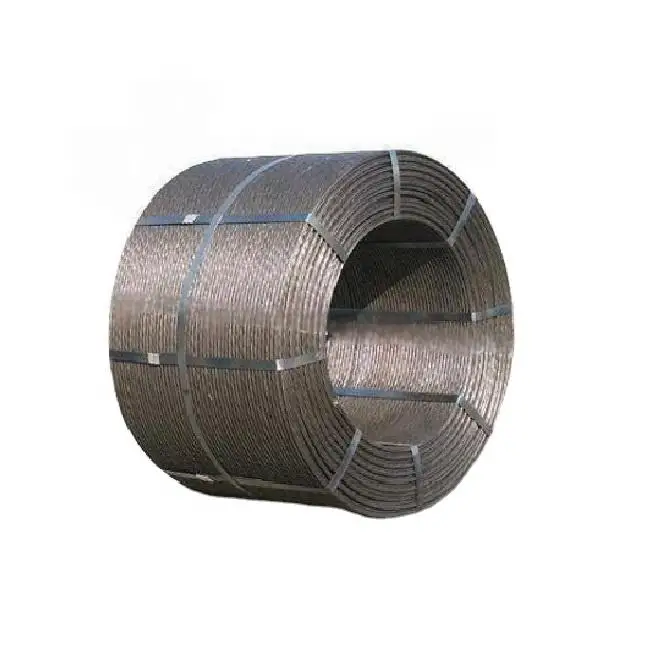 ASTM A416 GRD270 7-Wire Low Relaxation Acid Pickling PC Strand for Construction Industrial Structural Metal Building Materials