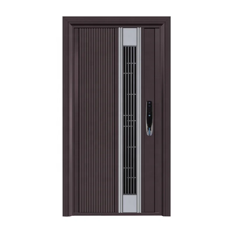 Latest Designs Security Steel Doors For Houses Metal Exterior Front Entry Door Main Entrance Doors