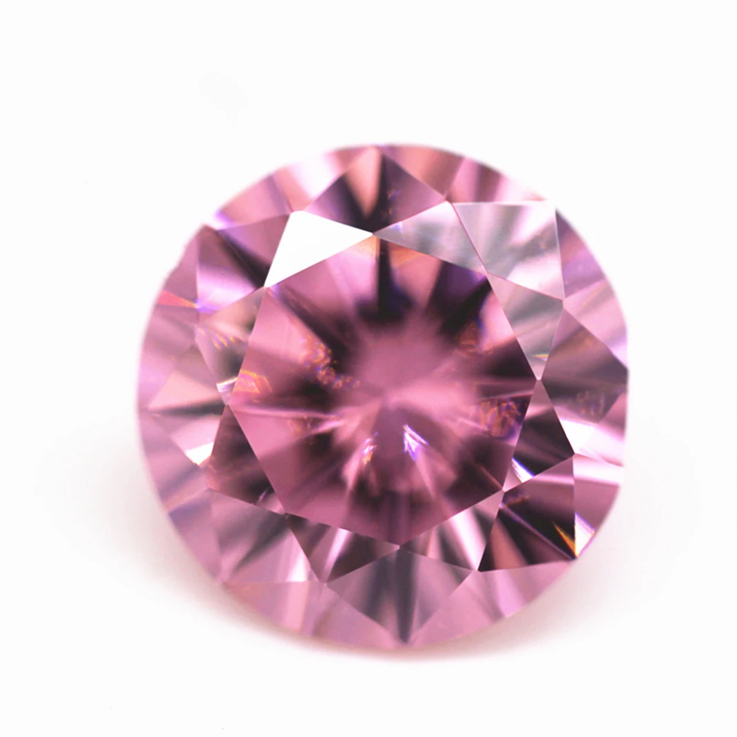 Wholesale Mwin Gemstone Hot Sale 59 Colors Cubic Zirconia 7A Colorful CZ Stone Round Cut Cubic Zirconia Jewelry Accessories