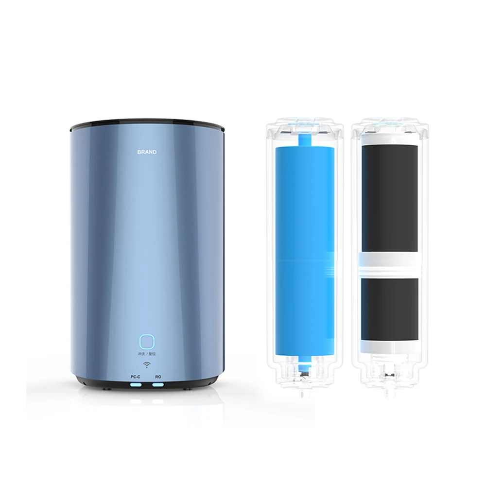 Undersink/Desktop Water Dispenser with UV Reverse Osmosis System RO Smart Water Filter Purification Home Water Filter Electric