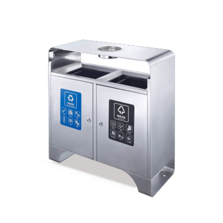 Manufacturer Wholesale Cheap Price Industrial Recycling Waste Bin Hospital Metal Recycl Bin