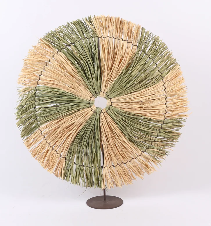 Luxury Sunshine Handmade Home Decorative Natural  Raffia Table Decor home accessories art decoration for table