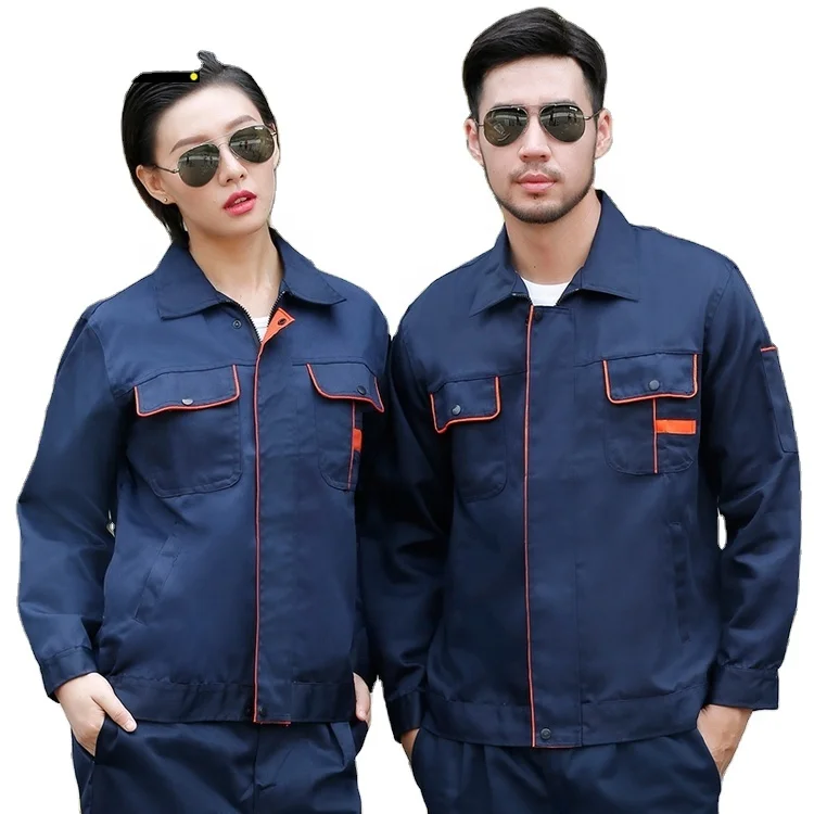 Reflective work uniform  Workwear Suits Unisex Uniforms Workshop Clothing Overall sets