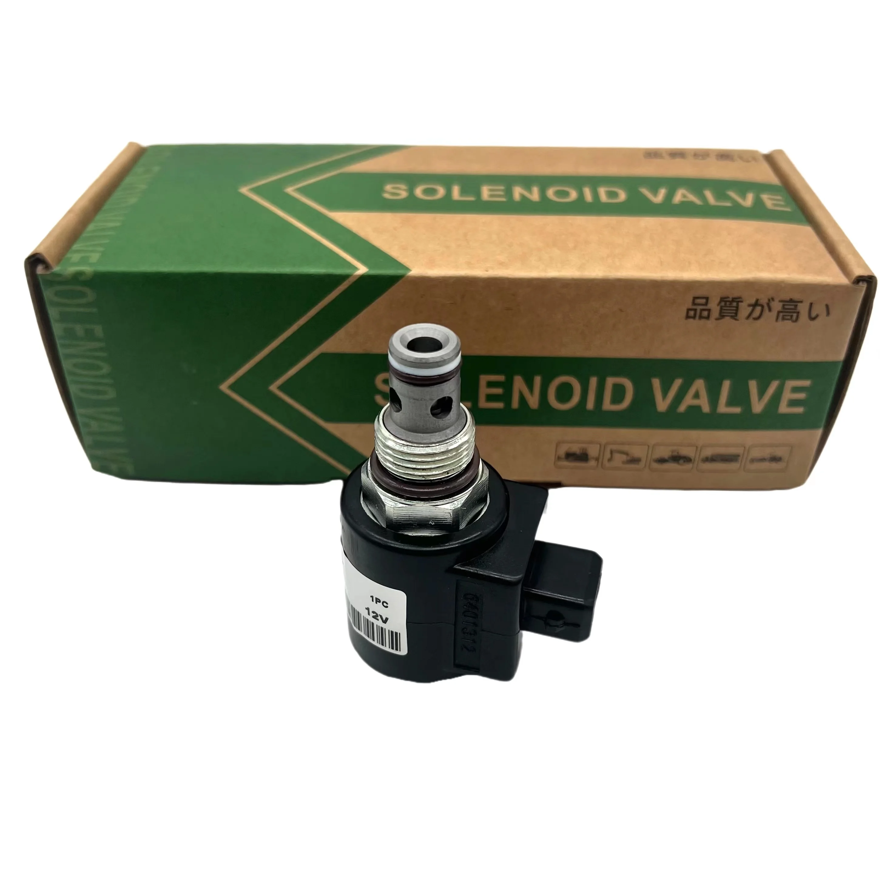 Solenoid Valve 12V Hydraulic Coil 25/974628 for JCB 3CX 4CX New