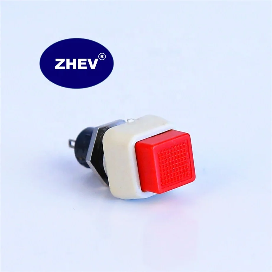 M10 Latching DS-460 Push Switch With Square Button DS-461