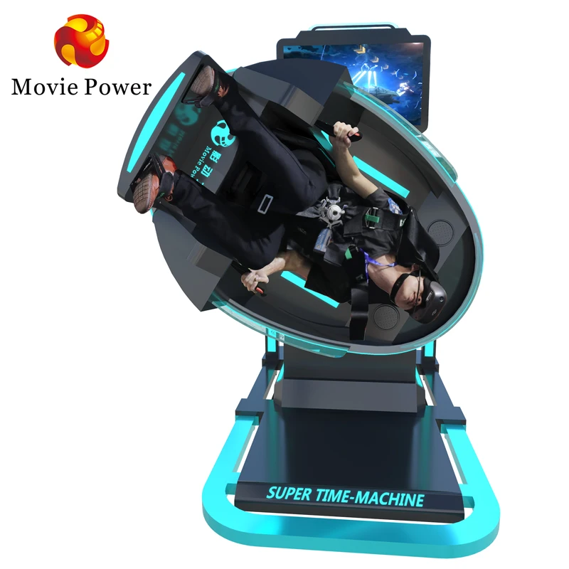 9D Vr 720 degree flight simulator virtual reality fly equipment vr roller coaster vr shooting game