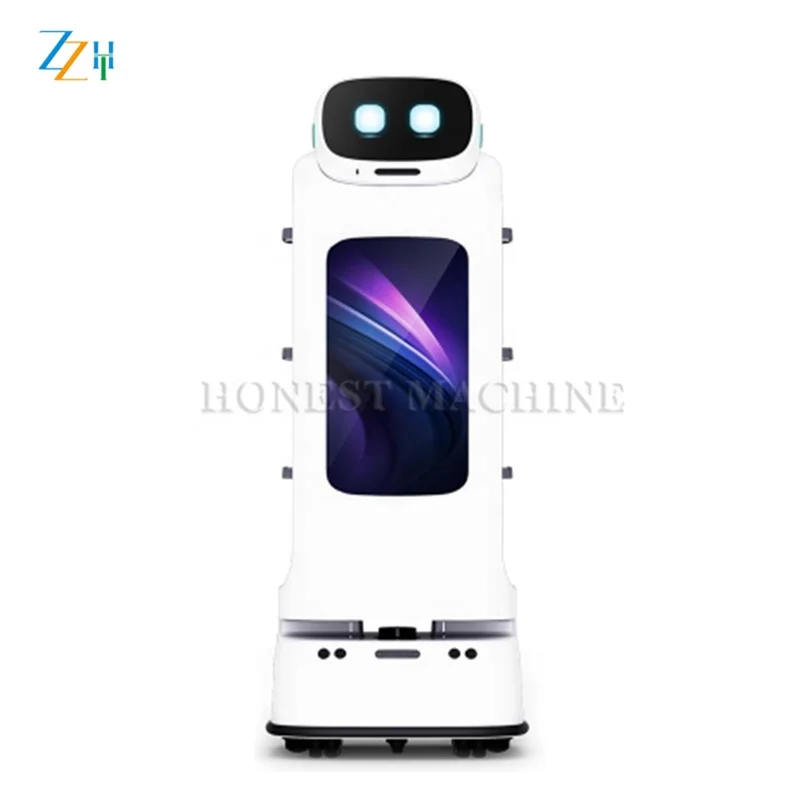 Durable Robot Food Machine / Restaurant Robot Waiter Service / Delivery Robot Restaurant