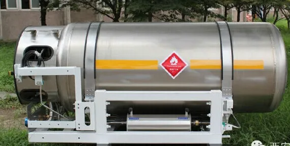 СПГ транспортного средства газовый баллон для грузовика