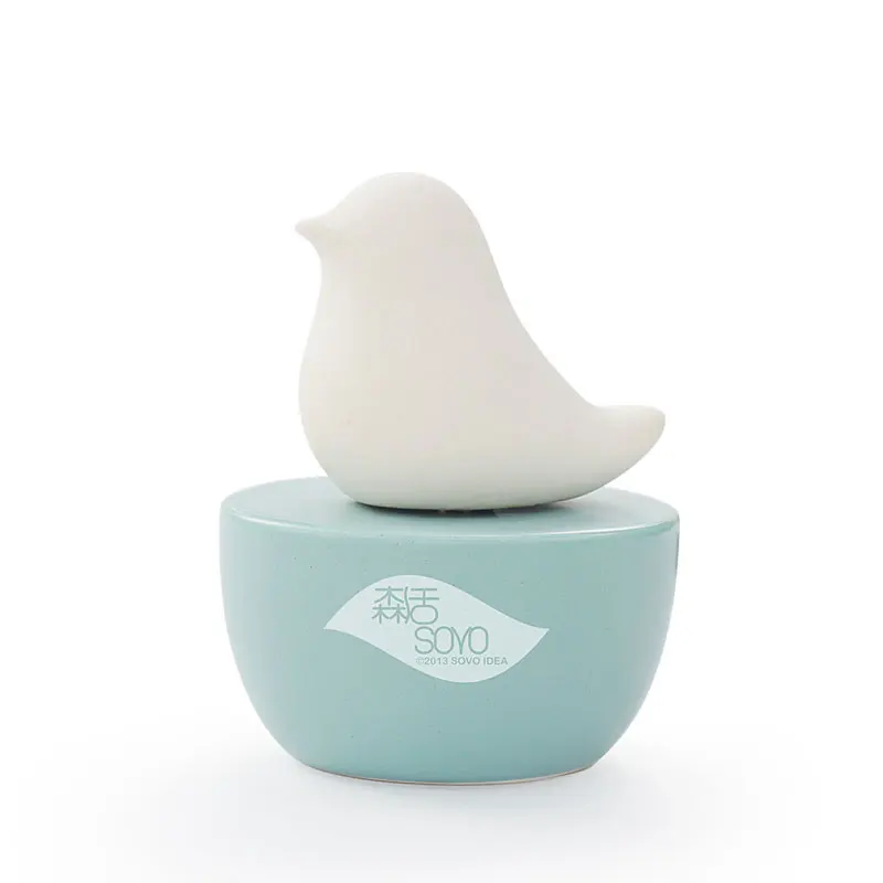 Decorative Animal Ceramic Mini  Scented Fragrance Porous Pets Aroma Air Freshener