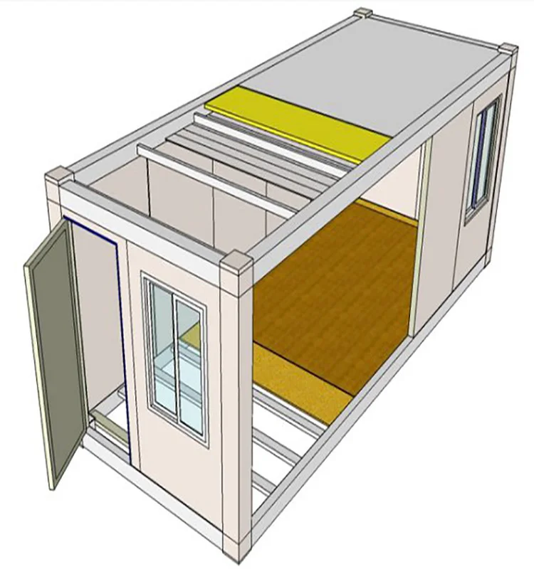 2 story Luxury Villa Container House/Mobile Prefab House