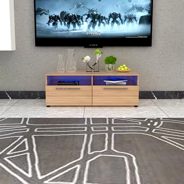 New Model MDF Board Wood Wall Mounted Design Bedroom Use TV Cabinet