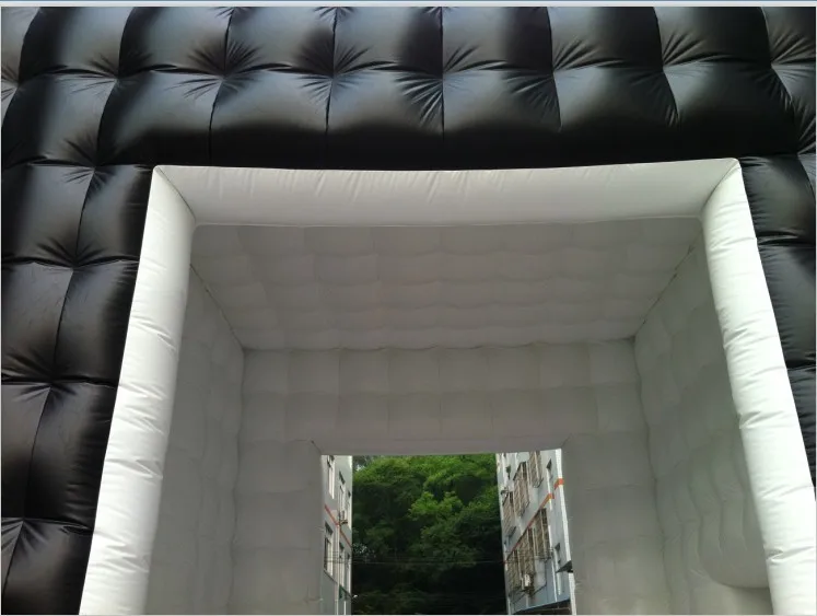 china inflatable supplies  shell structure LED lighting mobile club tent inflatable photo booth