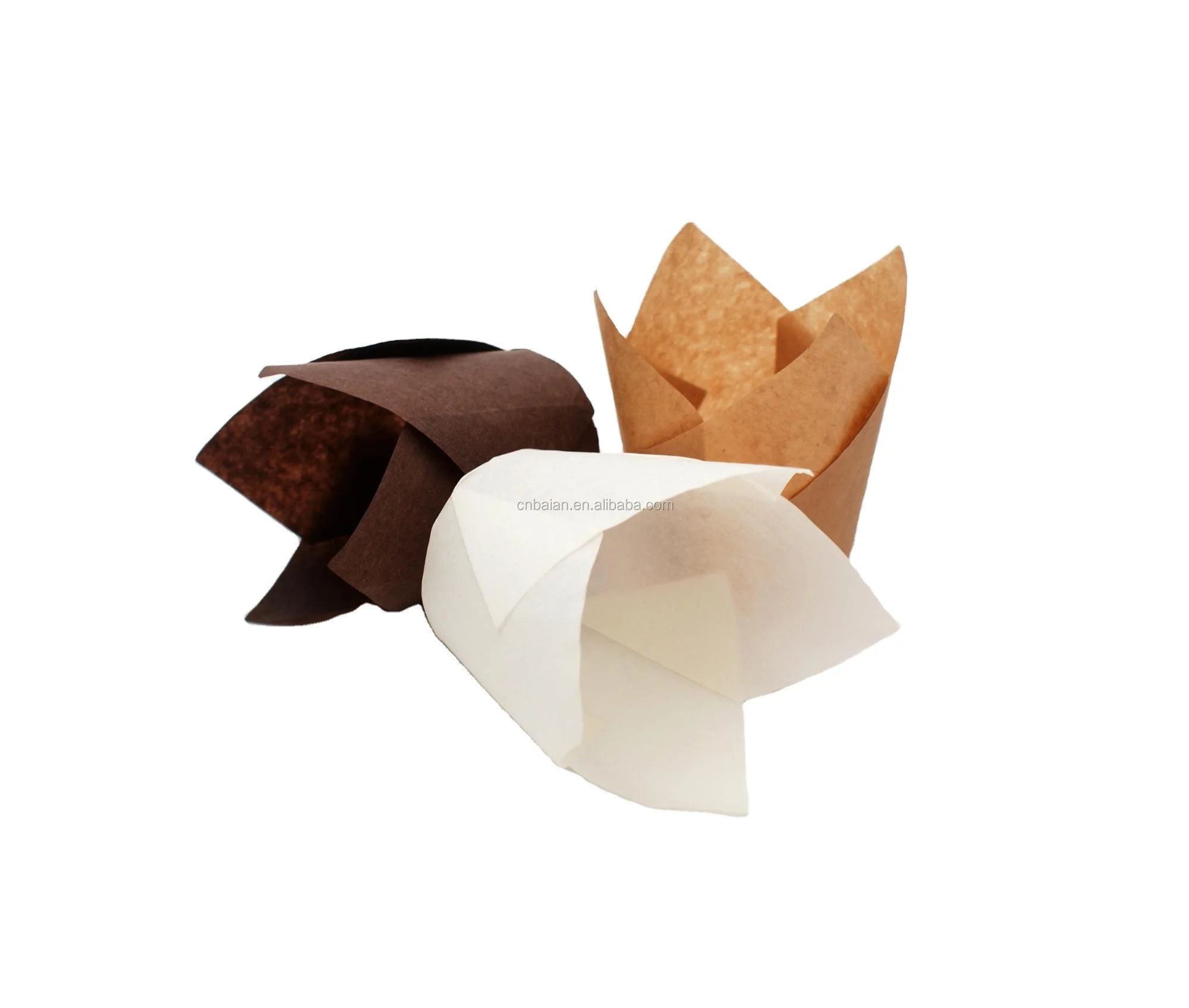 wholesales  greaseproof European paper  baking paper cup,tulip muffin cups,cupcake wrappers