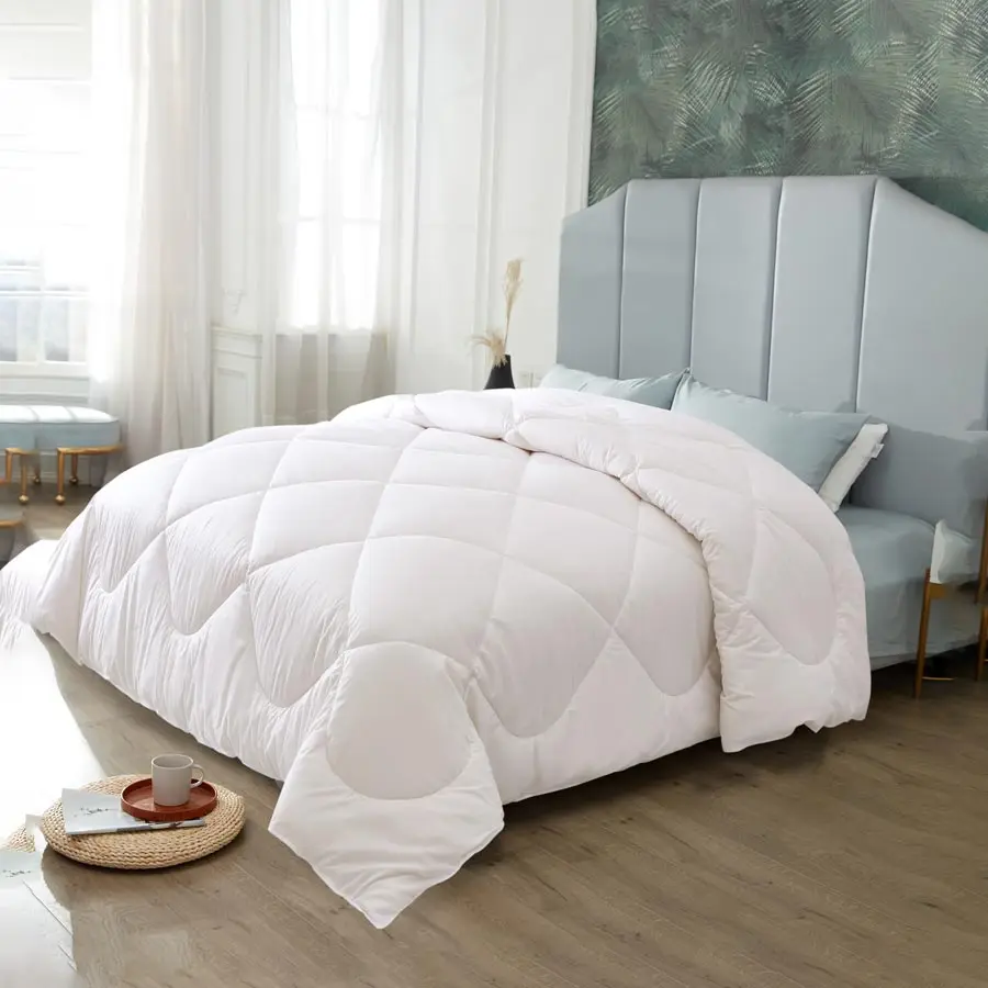 High Quality 100% Lyocell  Shell Soybean Fibers Fill Handmade Duvet Quilt Bedding Set Quilts Bedding Comforter Set