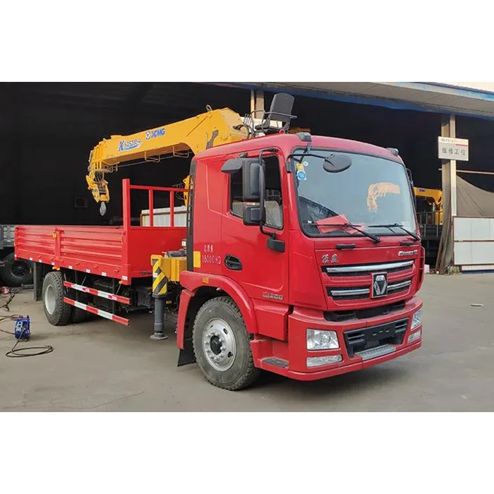 8 ton xuzhou factory SQS200-4 Telescopic Boom lorry Crane