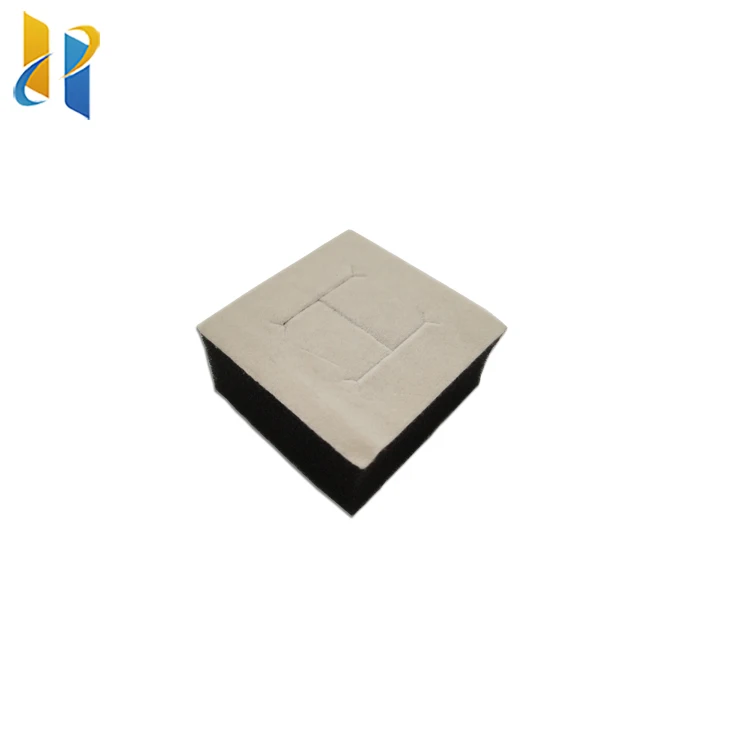 Вставка из губки и бархата для ювелирных