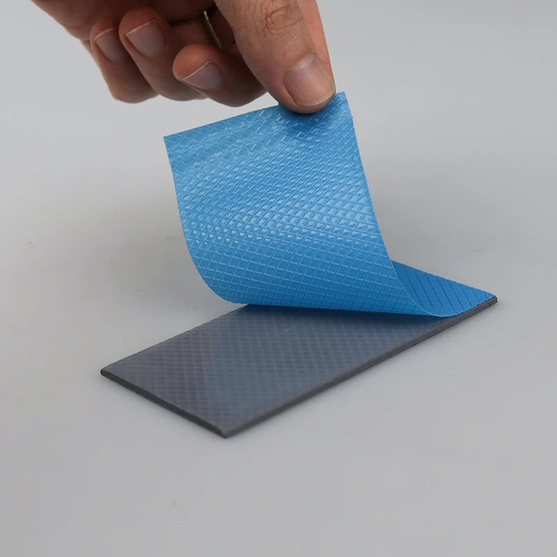 Good flexibility electrical Insulation Conductive cooling thermal conductivity led thermal pad for laptop thermal isolate pad