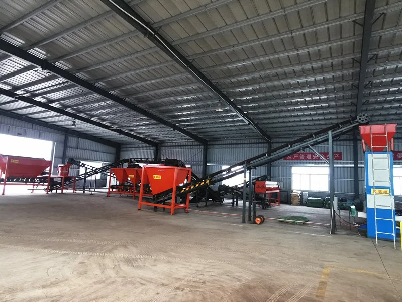 soybean residue organic fertilizer production plant for sale
