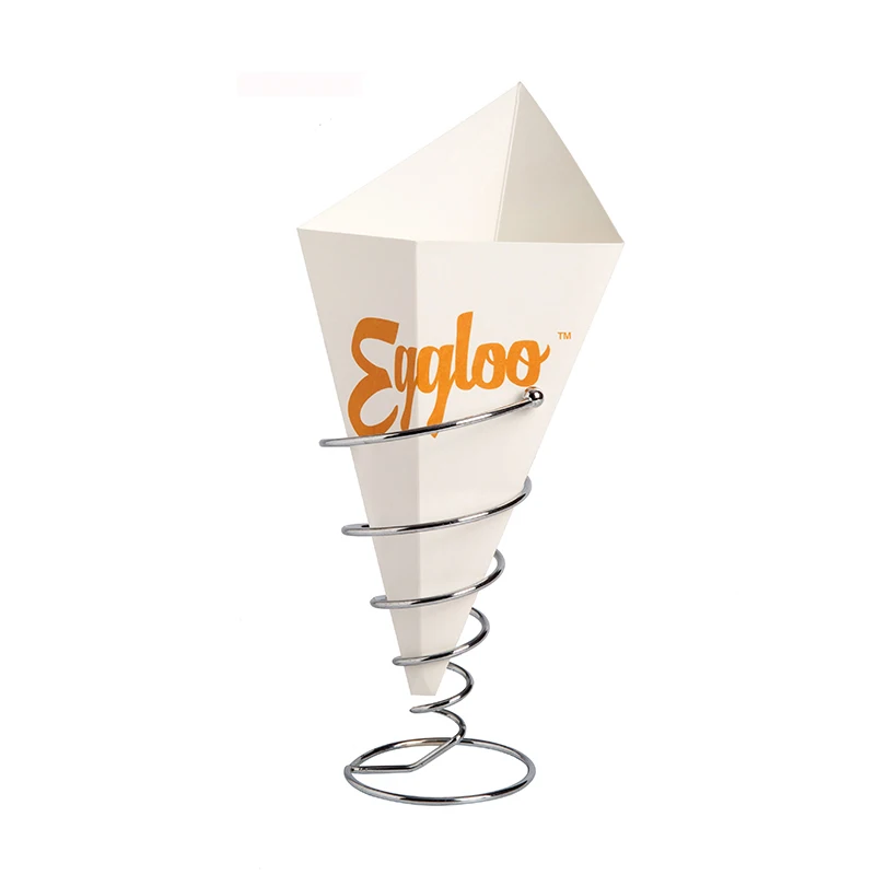 paper cone package or bag for french fries and chips