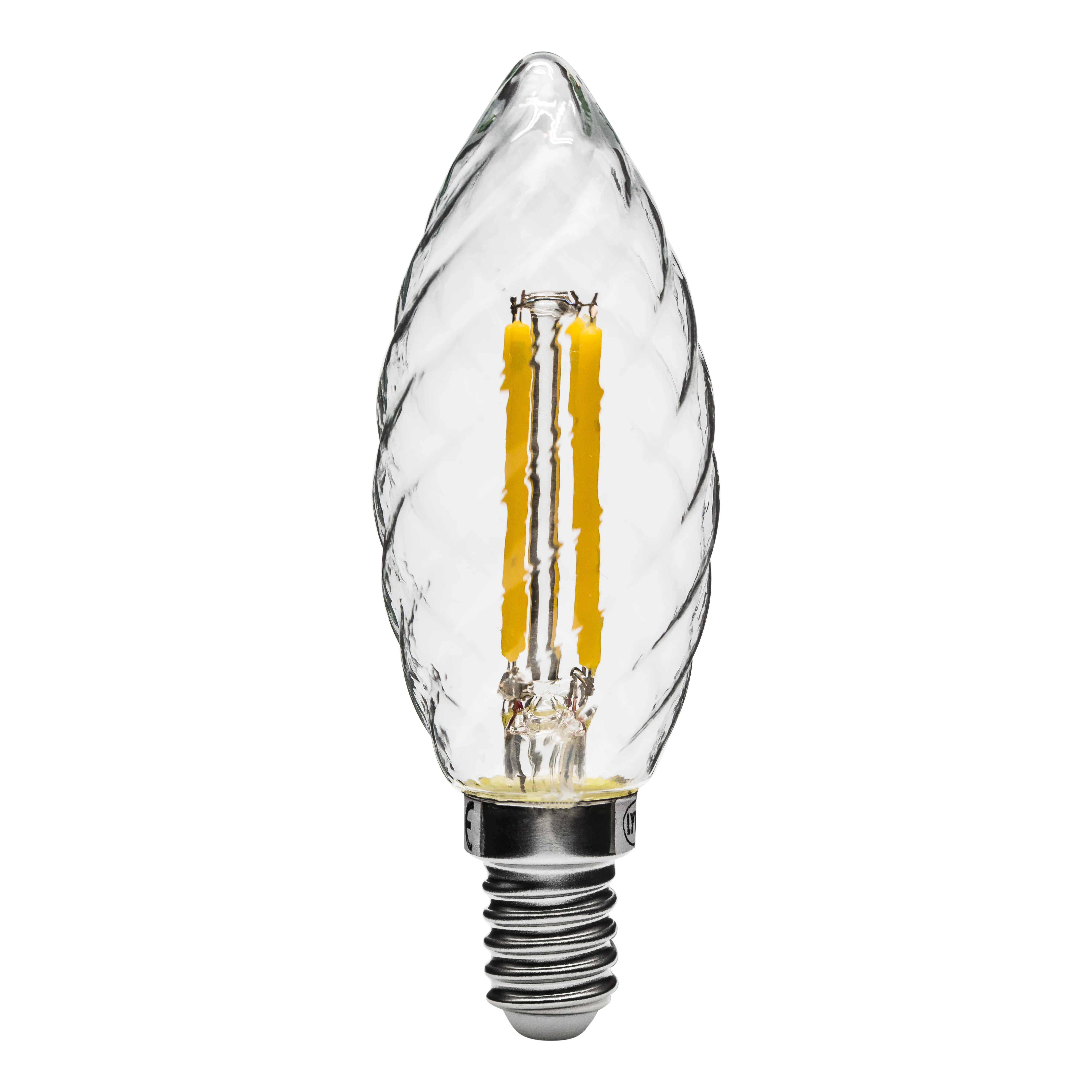 Hot sale E27/E14  candle LED Filament Bulb Lights 4W replace the incandescent lamp