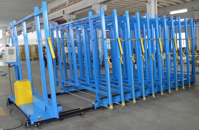 
Customized heavy duty Glass Mobile Storage Racks /Glass transport storage rack 