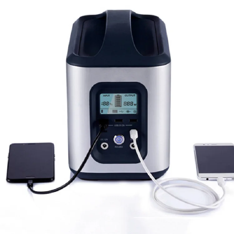 750w Electronics Chargers Battery Pack Power Station China Supplier Solar Charging Power Bank