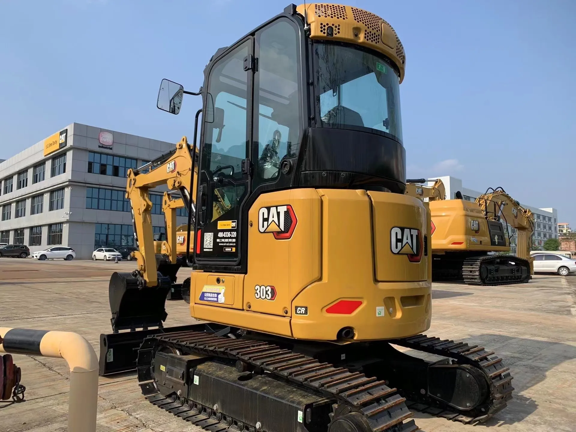 CAT303 мини б/у экскаватор на складе высокое качество продажу Подержанный cat305. 5e2 CAT306 гусеничный низкая цена