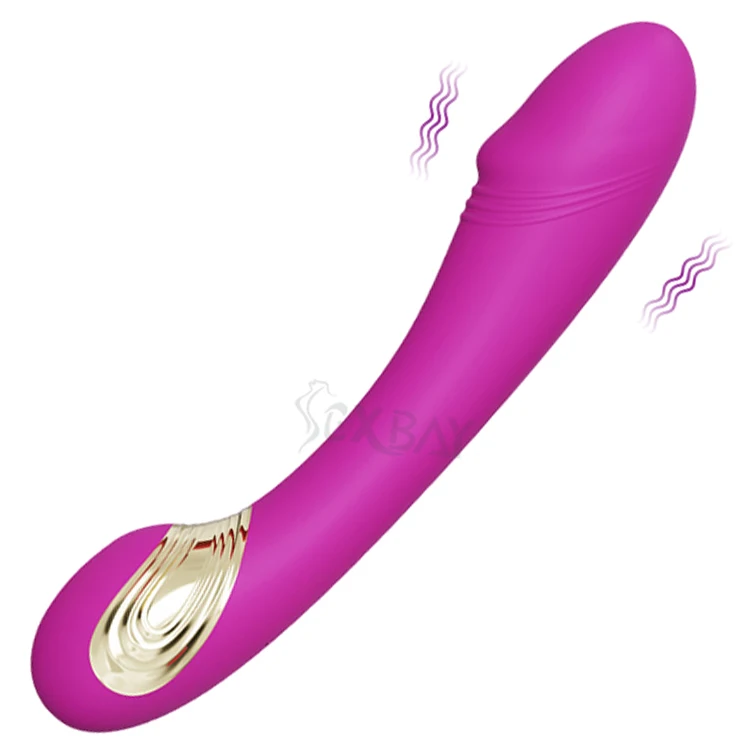 Sexbay  OEM/ODM  Silicone 10 Speed Dildo G-Spot Vibrator Women Lady Soft Wand Female Clitoris Sex Toys Heatable G Spot Vibrator