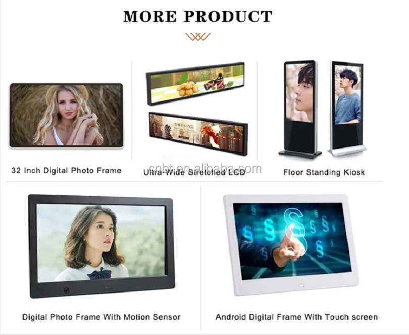 Цифровая фоторамка Benton Cloud 7 дюймов дигитайзер сенсорный экран для планшета android 600*1024 1 + 16 ГБ Wi-Fi без