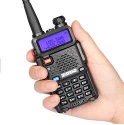 baofeng uv-5r handy walkie talkie CE FCC certificate 128 channels dual band Transceiver