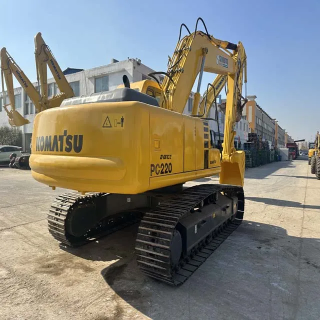 cheap used heavy machinery Komatsu PC220-6 excavator machine Used excavator 22 ton PC220-7 220-8 220-6 heavy machines For Sale