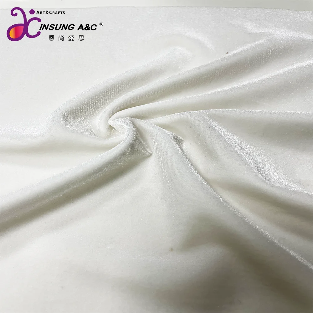 China textile royal blue woven fabric micro velvet