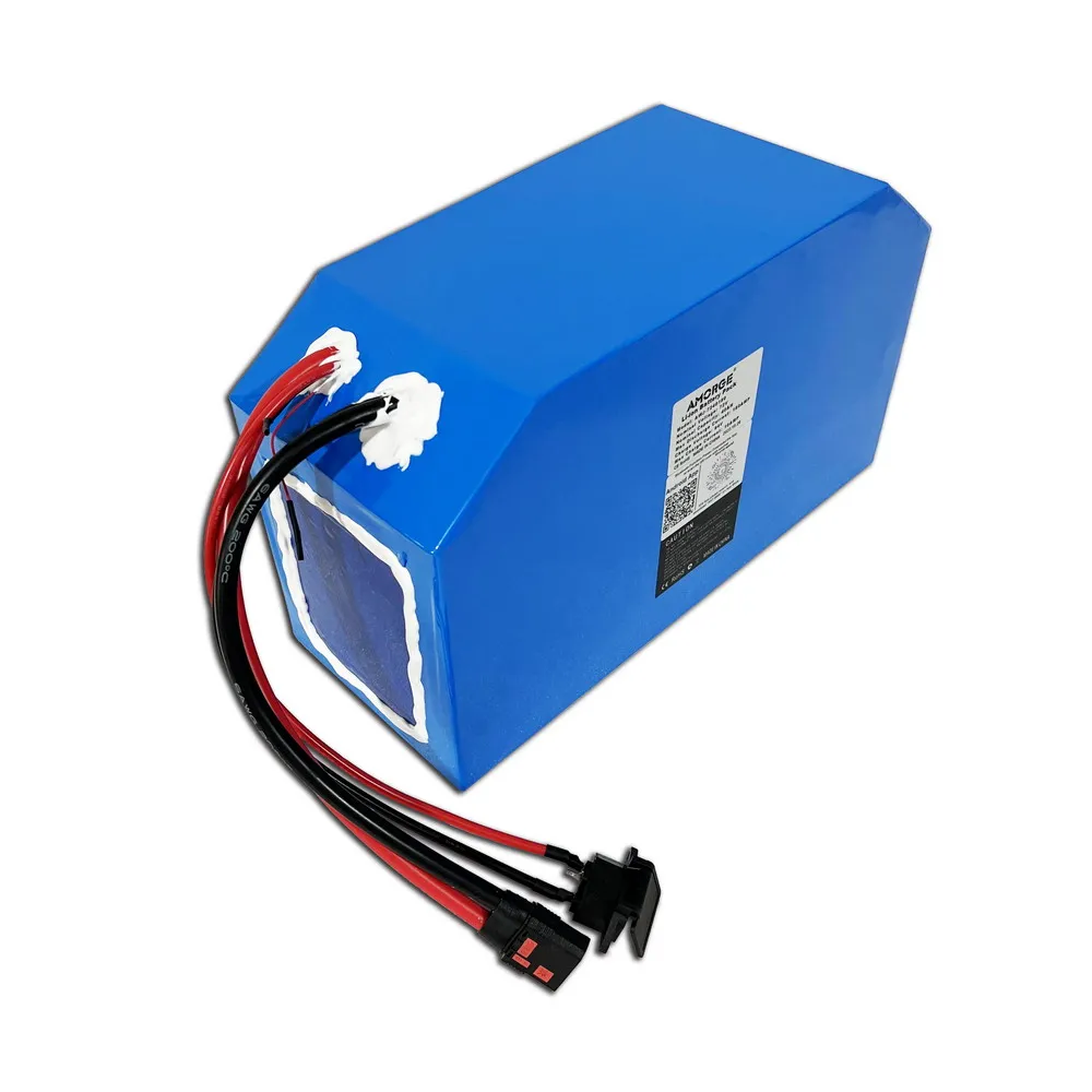 AMORGE  Customized size  72V 40AH 180A  BMS lithium battery pack  with charger