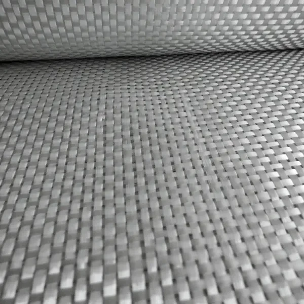 Fiberglass white color twill/plain woven clothes