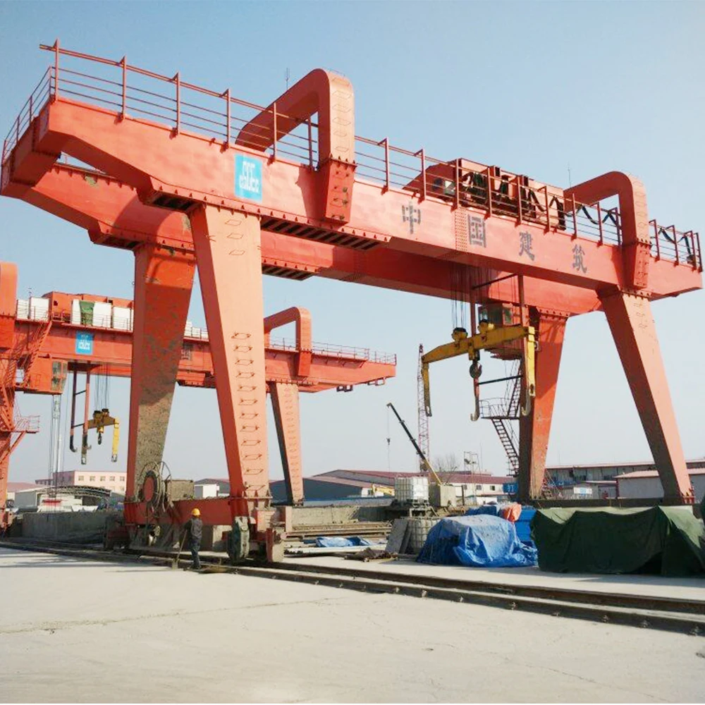 Tavol CE Certificate Double Girder 5 ton to 50 ton Mobile Gantry Crane price
