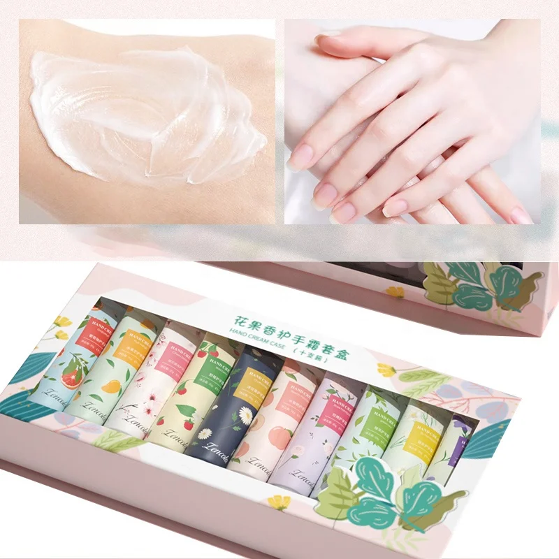 2023 Hot Sale Fruit Flavor Collagen Perfume Anti Chapped Hand Cream Adults Hand Cream  Moisturizing Cream