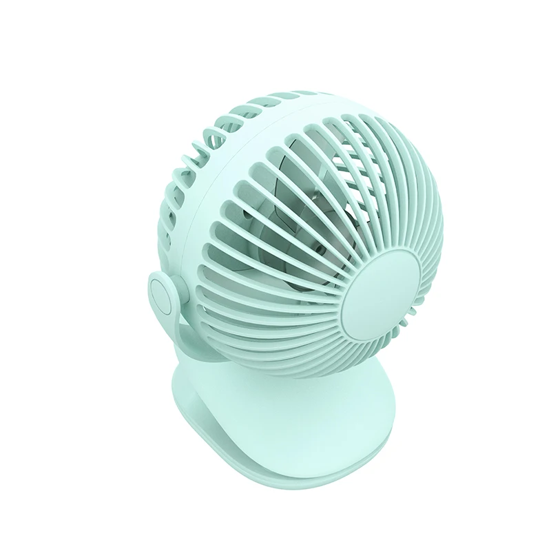 Clip on fan Stroller Fan for Baby, Mini USB Portable Fan for Bed, Camping, Travelling with Rechargeable battery 720 Rotation