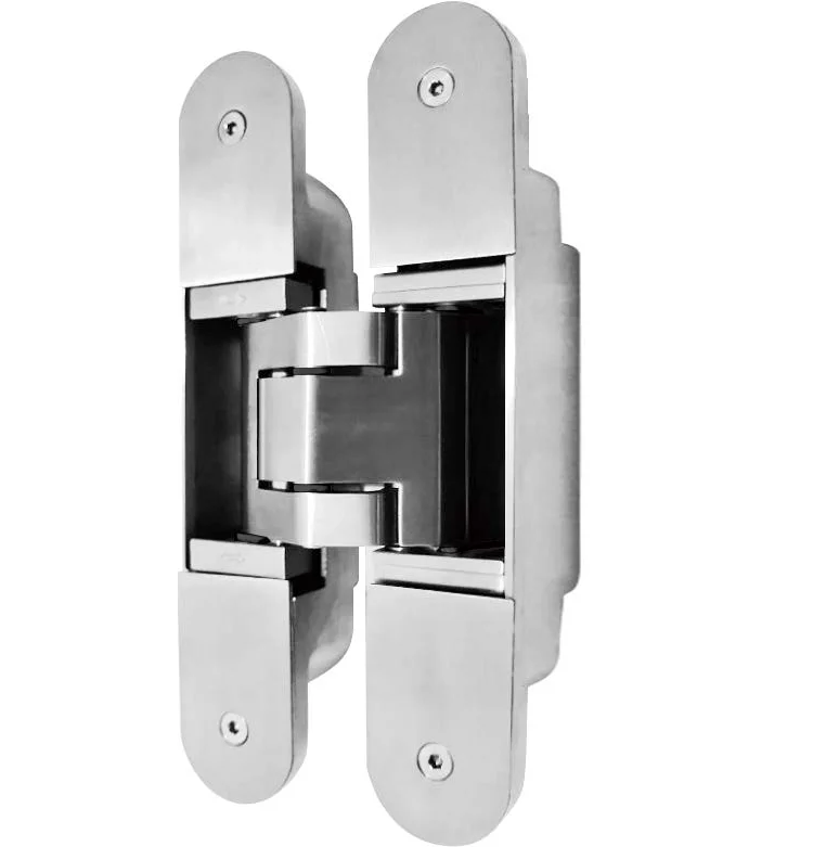 stainless steel SUS304 strong  120KGS concealed hinges 3D adjustable invisible hinge