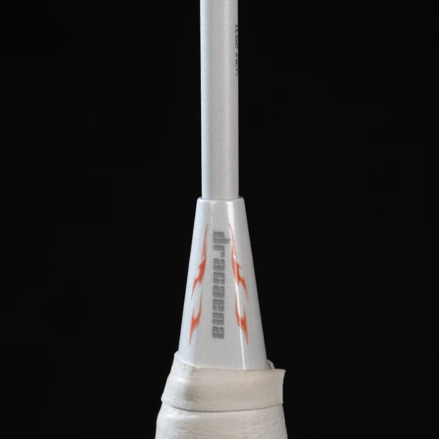 Full carbon with wood handle 4U 22~30LBS  badminton rackets