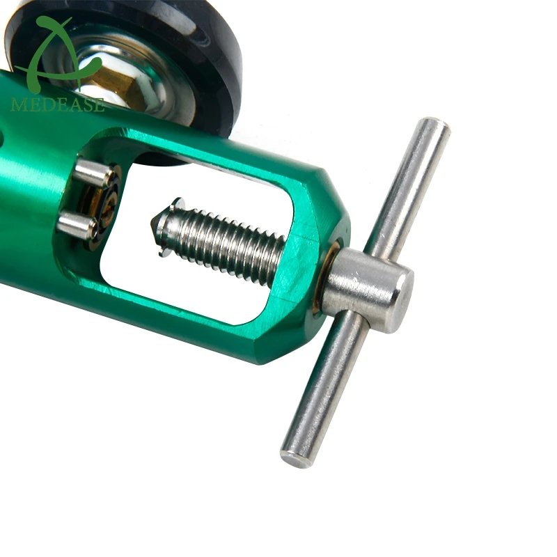 Click Style Cga870-UF Medical Oxygen Cylinder Regulator Medical Grade Cga 870 Oxygen Pressure Regulator With Diss Or Barb Outlet