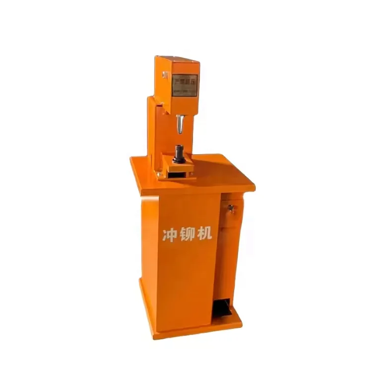 Brake lining riveting machine for truck repair pneumatic brake lining riveting machine