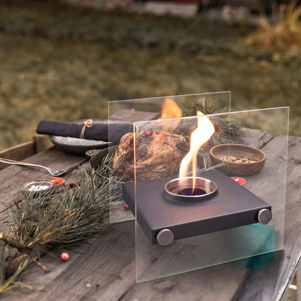 TT-55 tabletop fireplaces freestanding kamin modern design home decoration mini stove bio ethanol fireplace outdoor indoor fire
