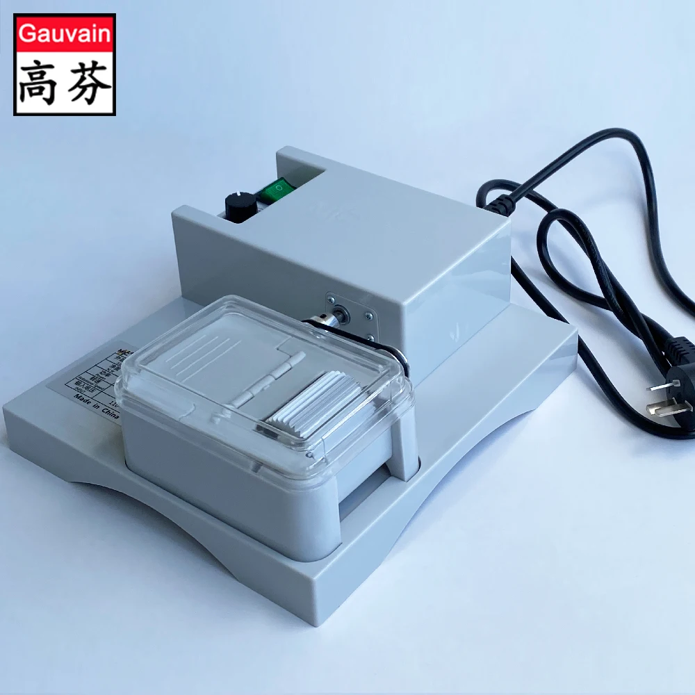 
Electric single side leather edge dyeing machine half-automatic belts edge coloring painting box 