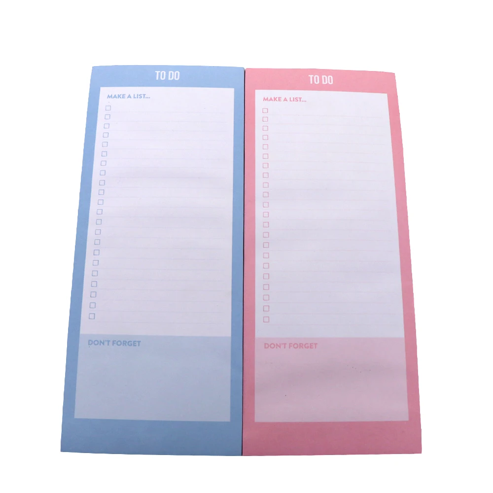 Notepads Custom Logo Printed Tear Off To Do List Custom To Do List Notepads