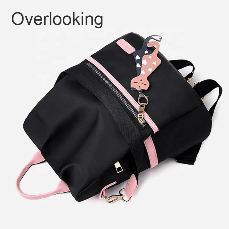 
wholesale price Oxford fabric new Korean style fashion travel large capacity anti-theft women backpack H 