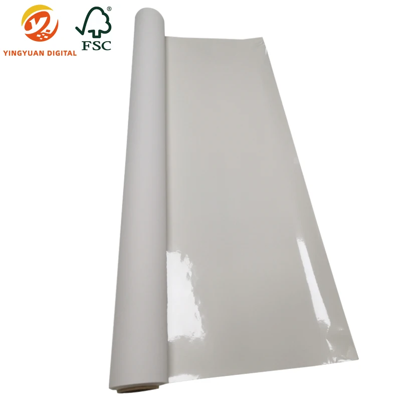 Fantac 24 дюйма широкоформатная печатная живопись матовая клейкая струйная рулонная художественная бумага для canon