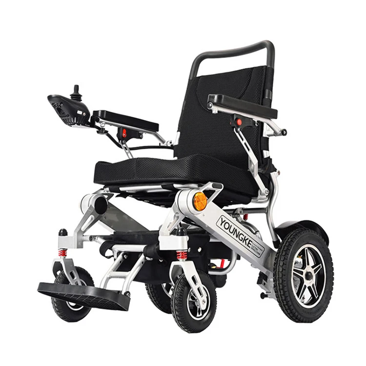 Newest LCD Joystick Wireless Remote Control Electric Lightweight Wheelchair Motorized Orthopedic Wheelchairs